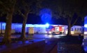 Feuer Matratze wo ein Obachloser drauf geschlafen hat Koeln Muelheim Steegerstr P03